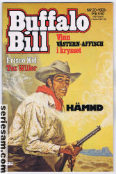 Buffalo Bill 1982 nr 20 omslag serier