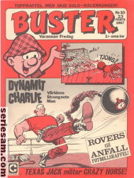 Buster 1967 nr 10 omslag serier