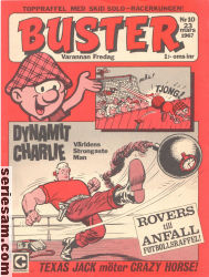 Buster 1967 nr 10 omslag serier Buster 1967 nr 10 omslag serier