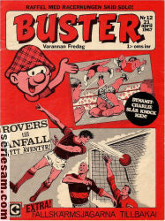 Buster 1967 nr 12 omslag serier