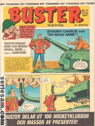 Buster 1967 nr 2 omslag serier