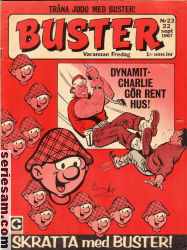Buster 1967 nr 23 omslag serier Buster 1967 nr 23 omslag serier