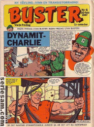 Buster 1967 nr 6 omslag serier