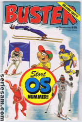 Buster 1984 nr 3 omslag serier