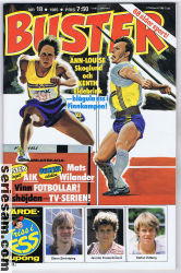 Buster 1985 nr 18 omslag serier