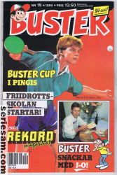 Buster 1990 nr 19 omslag serier