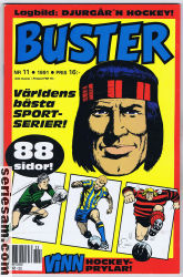 Buster 1991 nr 11 omslag serier
