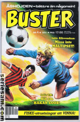 Buster 1991 nr 4 omslag serier