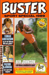 Buster sport special 1989 omslag serier