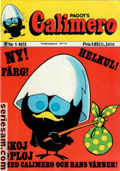 Calimero 1973 nr 1 omslag serier