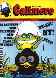 Calimero 1973 nr 3 omslag serier