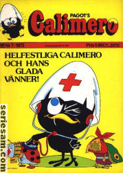 Calimero 1973 nr 7 omslag serier