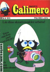 Calimero 1973 nr 8 omslag serier