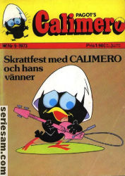 Calimero 1973 nr 9 omslag serier