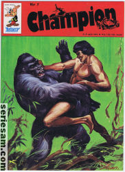 Champion 1973 nr 7 omslag serier Champion 1973 nr 7 omslag serier