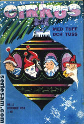 Cirkus med Tuff och Tuss 1959 nr 11 omslag serier