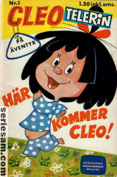 Cleo Telerin 1967 nr 1 omslag serier Cleo Telerin 1967 nr 1 omslag serier