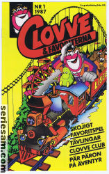Clovve & favoriterna 1987 nr 1 omslag serier Clovve & favoriterna 1987 nr 1 omslag serier