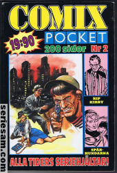 Comix pocket 1989 nr 2 omslag serier Comix pocket 1989 nr 2 omslag serier