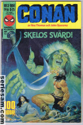 Conan 1984 nr 3 omslag serier Conan 1984 nr 3 omslag serier