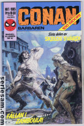 Conan 1985 nr 1 omslag serier Conan 1985 nr 1 omslag serier