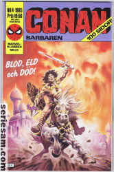 Conan 1985 nr 4 omslag serier Conan 1985 nr 4 omslag serier