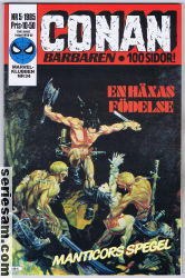 Conan 1985 nr 5 omslag serier Conan 1985 nr 5 omslag serier