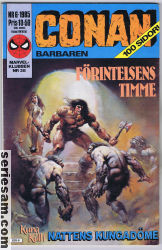 Conan 1985 nr 6 omslag serier