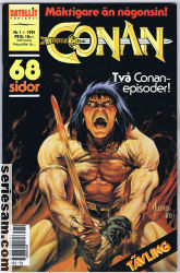 Conan 1991 nr 1 omslag serier Conan 1991 nr 1 omslag serier