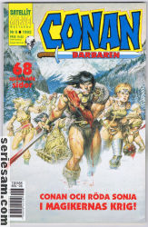 Conan 1992 nr 6 omslag serier Conan 1992 nr 6 omslag serier