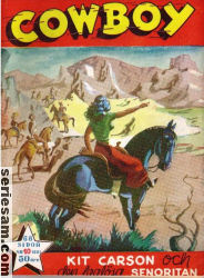 Cowboy 1951 nr 10 omslag serier