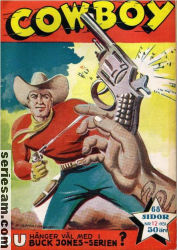 Cowboy 1951 nr 12 omslag serier Cowboy 1951 nr 12 omslag serier