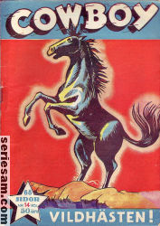 Cowboy 1951 nr 14 omslag serier