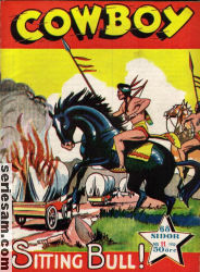 Cowboy 1952 nr 11 omslag serier