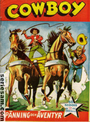 Cowboy 1952 nr 12 omslag serier