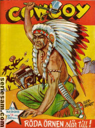 Cowboy 1952 nr 14 omslag serier