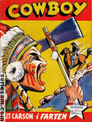 Cowboy 1952 nr 20 omslag serier