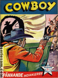 Cowboy 1952 nr 23 omslag serier