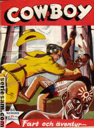 Cowboy 1952 nr 25 omslag serier