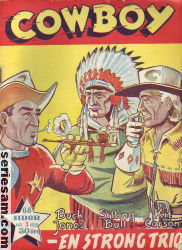 Cowboy 1952 nr 3 omslag serier