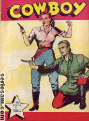 Cowboy 1952 nr 8 omslag serier