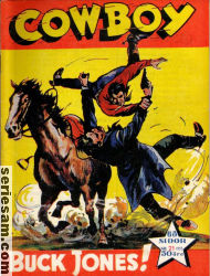 Cowboy 1953 nr 21 omslag serier Cowboy 1953 nr 21 omslag serier