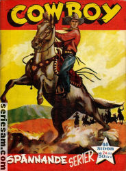 Cowboy 1953 nr 24 omslag serier Cowboy 1953 nr 24 omslag serier