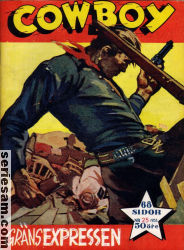 Cowboy 1953 nr 25 omslag serier Cowboy 1953 nr 25 omslag serier