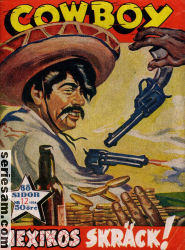Cowboy 1954 nr 12 omslag serier