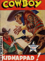 Cowboy 1954 nr 13 omslag serier