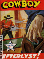 Cowboy 1954 nr 14 omslag serier