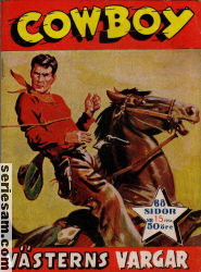 Cowboy 1954 nr 15 omslag serier