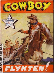 Cowboy 1954 nr 17 omslag serier