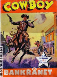 Cowboy 1954 nr 18 omslag serier
